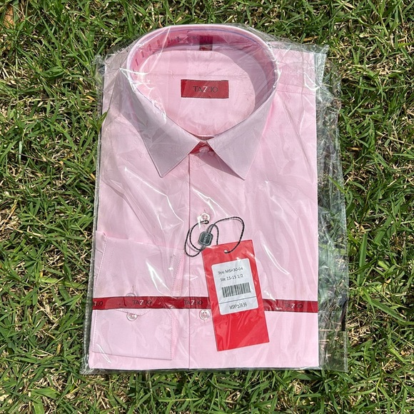 Tazzio Other - Tazzio Pink Dress Shirt. Size M